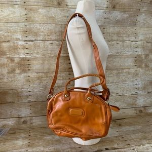 Vintage NWT Tano orange / brown handbag